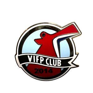 Carnival Cruise Lines Pin VIFP Loyalty Club Enamel Travel Souvenir 2014‎